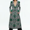 Women Alice and Olivia Bret Long Blazer