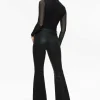 Women Alice and Olivia Clarinda Turtleneck Bodysuit
