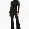 Women Alice and Olivia Clarinda Turtleneck Bodysuit