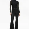 Women Alice and Olivia Clarinda Turtleneck Bodysuit