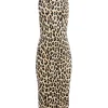 Women Alice and Olivia Delora Fitted Mock Neck Dress