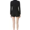 Women Alice and Olivia Kyrie Tuxedo Skort Romper