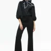 Women Alice and Olivia Lou Bow Button Down
