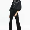 Women Alice and Olivia Lou Bow Button Down