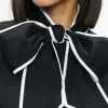 Women Alice and Olivia Lou Bow Button Down