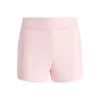 Women Alice and Olivia Mara Crossover Waistband Clean Short