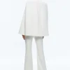 Women Alice and Olivia Marica Square Neck Cape Top
