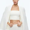 Women Alice and Olivia Marica Square Neck Cape Top