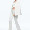 Women Alice and Olivia Marica Square Neck Cape Top