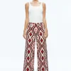 Women Alice and Olivia Trish Mid Rise Baggy Jean