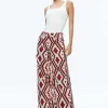 Women Alice and Olivia Trish Mid Rise Baggy Jean
