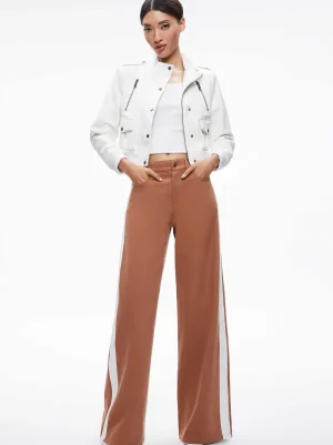 Women Alice and Olivia Trish Side Stripe Jean
