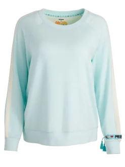 Alice and Olivia A+O X Big Feelings Alli Slouchy Crewneck-Women Loungewear