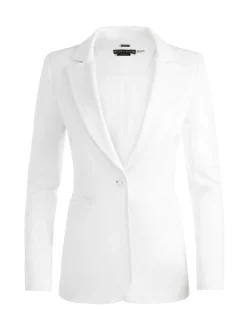 Alice and Olivia Breann Fitted Blazer-Women Jackets + Coats